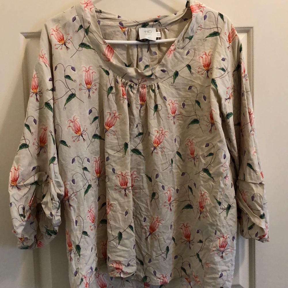 Anthropologie (HD in Paris) printed blouse